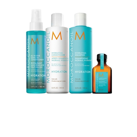 Moroccanoil Hydration Shampoo, Conditioner Leave in Conditioner & Treatment Oil - Picture 5 of 5